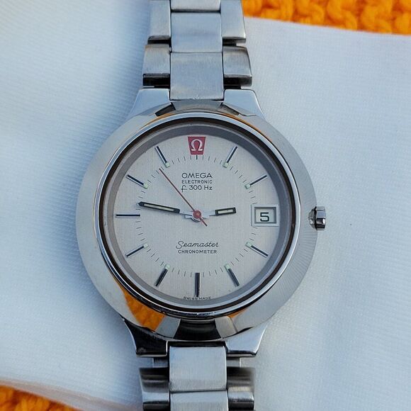 VTG Omega Seamaster F300 Electronic Chronometer Tuning Fork Calib. 1250 Original